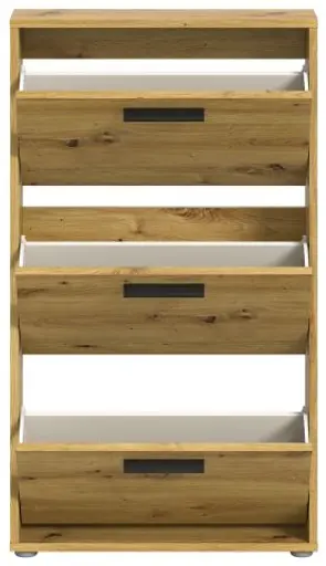 Schuhkipper - B ca. 59 cm, Artisan Eiche Nachbildung