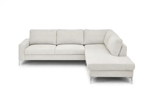 Ecksofa CALM 2.0 - 2,5-Sitzer mit Ecke rechts, Stoff, Natur