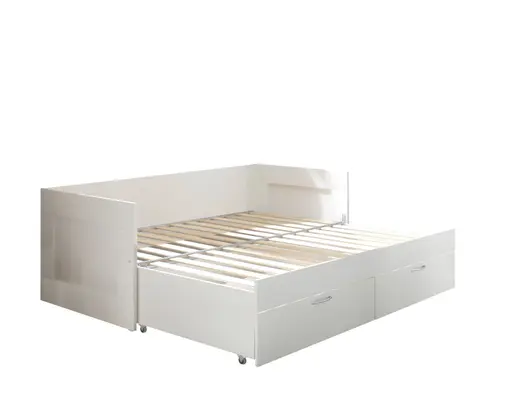 Funktionsbett- Liegefläche ca. 90x200 cm, Weiß