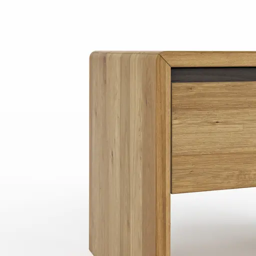 Nachttisch Baltimore - Wildeiche massiv