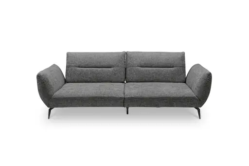 Megasofa PAYTON - 3-Sitzer, Stoff, Graphit