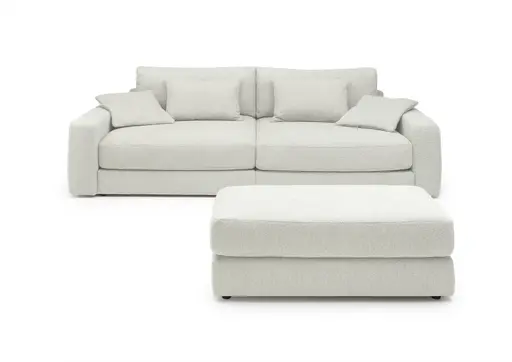 Big Sofa JOVIN - Stoff, Beige