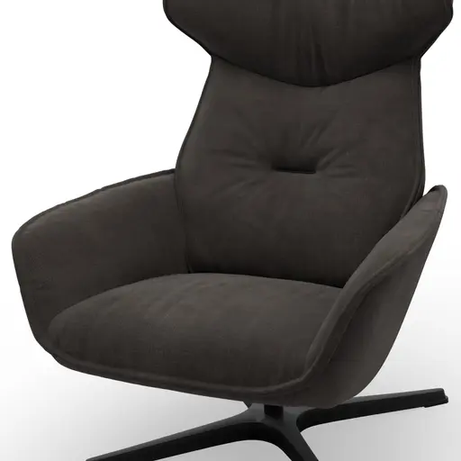 Relaxsessel Helge - Stoff, Dunkelgrau