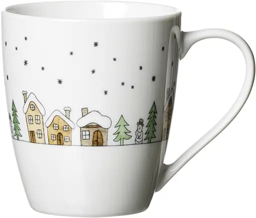 Henkelbecher - ca. 360 ml, Weiß