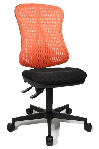 Bürodrehstuhl Sitness Create - Stoff, Korall