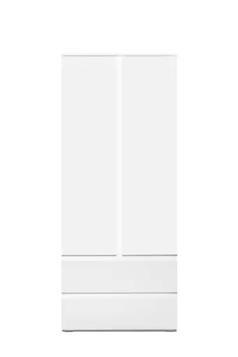 Mehrzweckschrank- B ca. 80 cm, Weiß, Matt