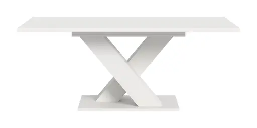 Esstisch - ausziehbar, LB ca. 150x90 cm, Weiß