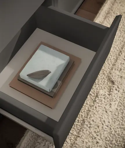 Kommode - B ca. 119 cm, Anthrazit