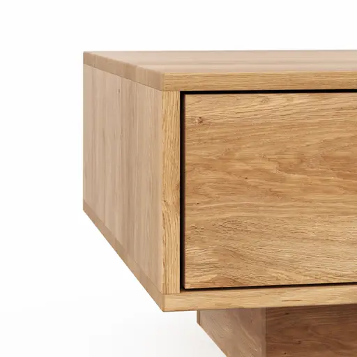 Couchtisch Saratoga - Wildeiche massiv, natur geölt