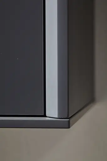 Wohnwand Parano - Lack, Anthrazit