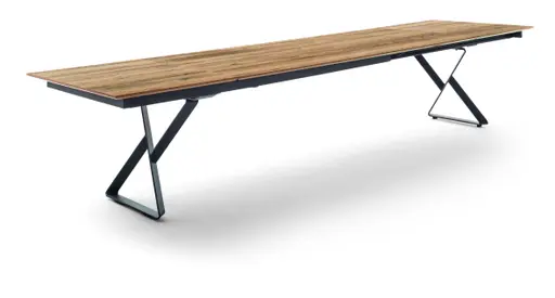 Esstisch - ausziehbar, LB ca. 220x100 cm, Eiche Furnier