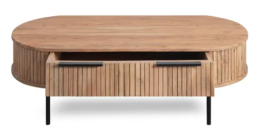 Couchtisch - LB ca. 118x60 cm, Akazie massiv