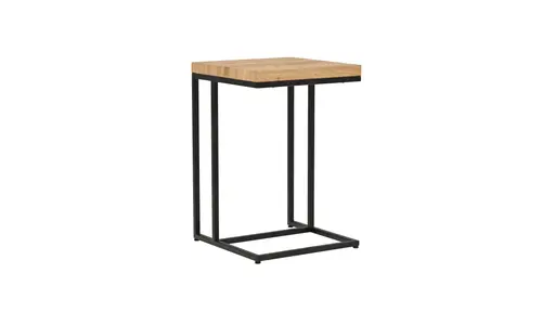 Beistelltisch Farmingdale - LBH ca. 45x45x67 cm, Eiche massiv, natur geölt