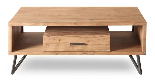 Couchtisch - LB ca. 118x60 cm, Akazie massiv