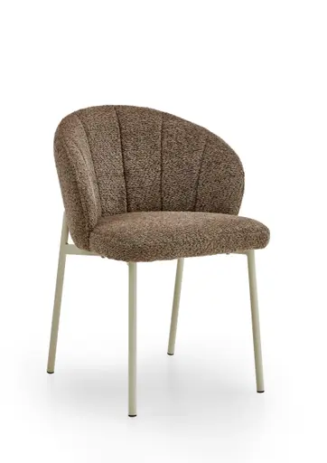 Stuhl - Stoff, Taupe