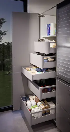 Speisekammer 50.100 CO 9 521, Achatgrau