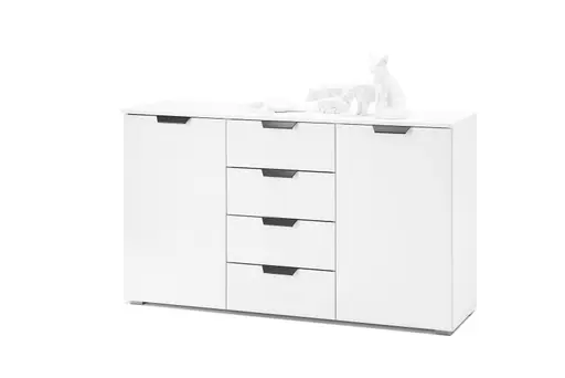 Kommode ROMED- Weiß