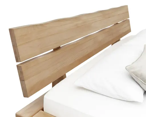 Bettgestell- Liegefläche ca. 180x200 cm, Buche, Massiv, Geölt