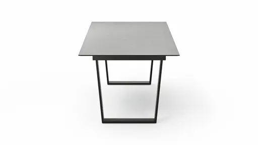 Esstisch Dinner - verlängerbar, LB ca. 200x95 cm, Kunststoff, Hellgrau