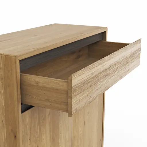 Kommode Baltimore - Wildeiche massiv