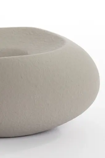 Teelicht - DH ca.16x9 cm, Grau