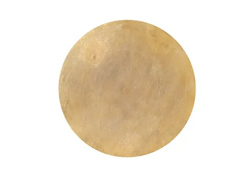 Beistelltisch Coffe - D. ca. 51 cm, Metall, Schwarz