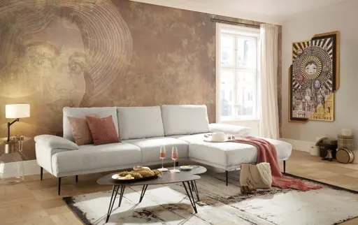 Couchtisch - 2er Set, Stein, Dunkel