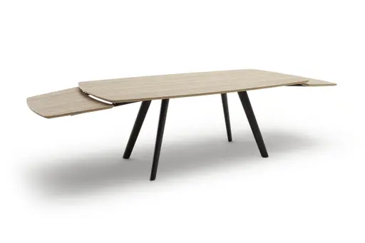 Esstisch - ausziehbar, LB ca. 220-320x110 cm, Eiche Furnier