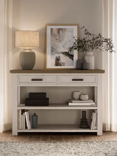 Konsolentisch Litchfield Oak - XO 9010, Antique / XO Gray