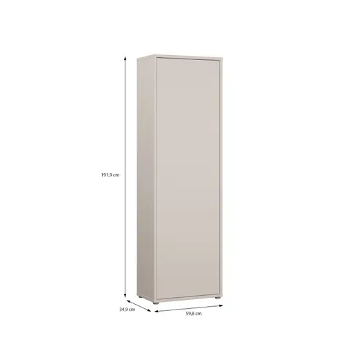 Garderobenschrank FAID- B ca. 60 cm, Sand