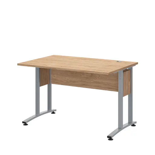 Schreibtisch- LB ca. 120x80 cm, Eiche Dekor