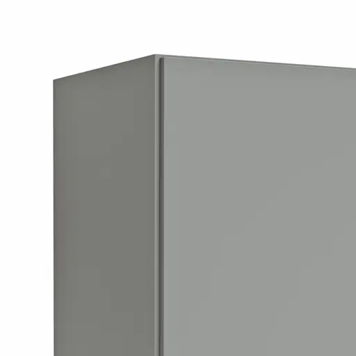 Drehtürenschrank Viana - B. ca. 299 cm, Lack, Steingrau