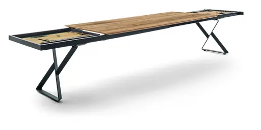 Esstisch - ausziehbar, LB ca. 220x100 cm, Eiche Furnier