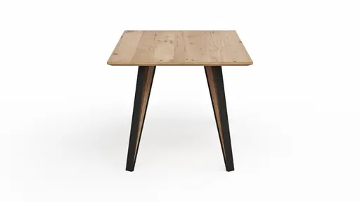 Esstisch Dinner - LB ca. 160x90 cm, Balkeneiche massiv