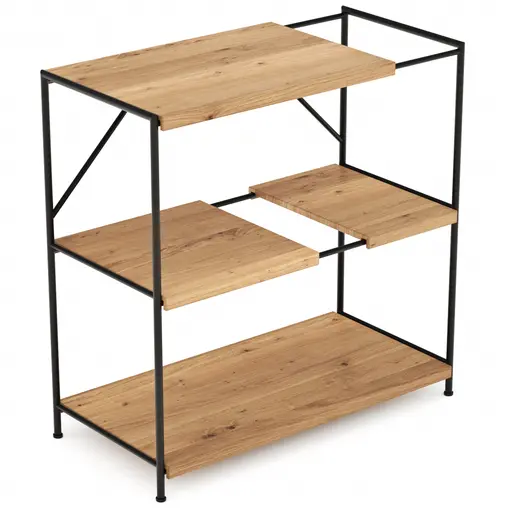 Regal Hartford - Eiche massiv, natur geölt