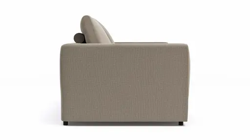 Sofa Stormy - 3-Sitzer, Stoff, Graubeige
