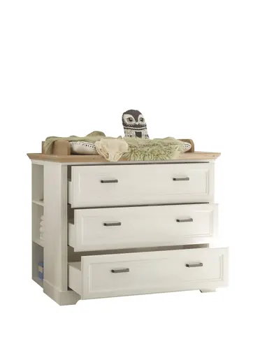 Wickelkommode - inkl. Auflage, Anderson Pine Nachbildung, Artisan Eiche Nachbildung