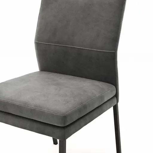 Stuhl Carry - Stoff, Anthrazit