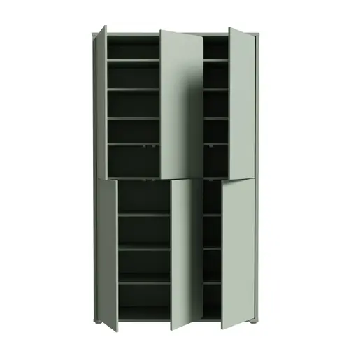 Schuhschrank FAID- B ca. 109 cm, Salbei