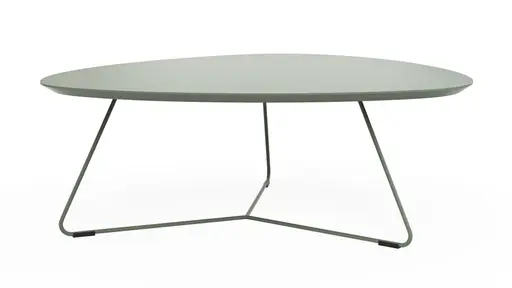 Couchtisch Fano - LBH ca. 87x78x33 cm, Fenix, Olivgrün