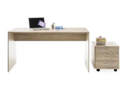 Rollcontainer - B ca. 46 cm, Sonoma Eiche Nachbildung