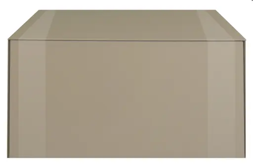 Couchtisch - LB ca. 75x75 cm, Taupe