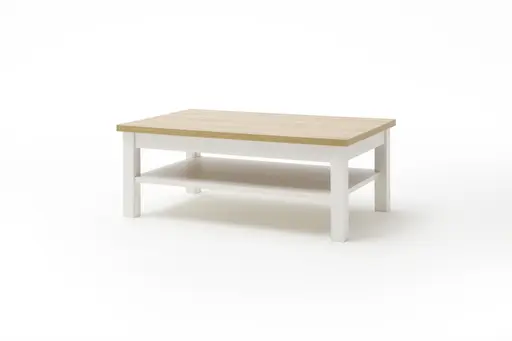 Couchtisch - LBH ca. 114x70x46 cm, Pinie Nachbildung