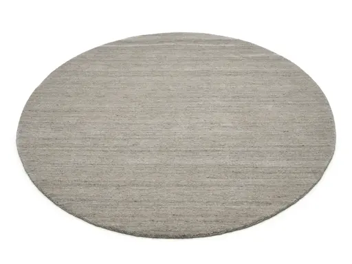 Teppich -  Ø ca. 150cm, Grau-Mix