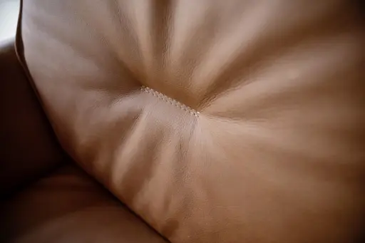 Relaxsessel Helge - Leder Anilin, Cognac