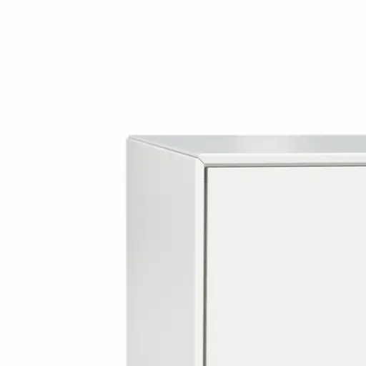 Lowboard Edge - Lack, Weiß