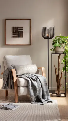 Windlicht - Eisen/Glas, H ca. 150 cm, Schwarzbraun/Klar