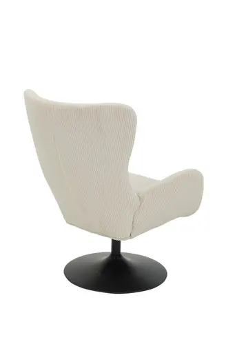 Sessel - drehbar, Stoff, Beige