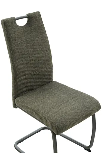 Freischwinger - Stoff, Grün