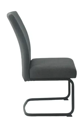 Freischwinger - Webstoff, Anthrazit